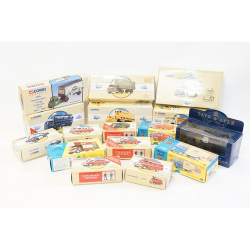 97 - A Collection of 15 x Boxed Original Corgi Classics to include Vans, Lorries, etc.