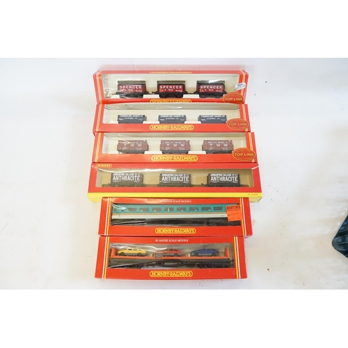 379 - 5 Boxed Hornby Wagons to include R6039, R6006, R126, R6037 & one other Triple Pack along with a R408... 