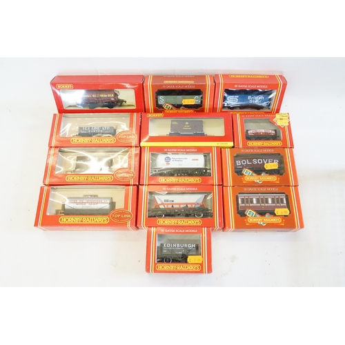 374 - A Collection of 13 Boxed Hornby Wagons all as new & appear Unused