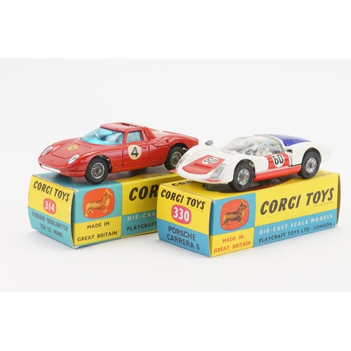 155 - A Pair of 1960s Corgi models to include No: 330 