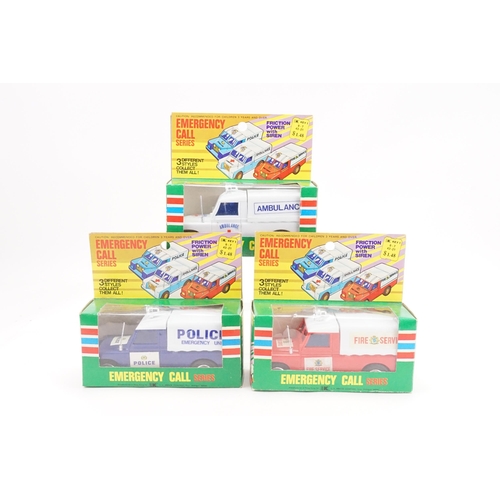 597 - A Collection of Three Plastic Land-Rover's made by 