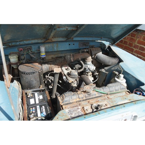 461 - A “Land-Rover Series III Hardtop” (Petrol) finished in Light Blue with a White Removable Hardtop. Th... 