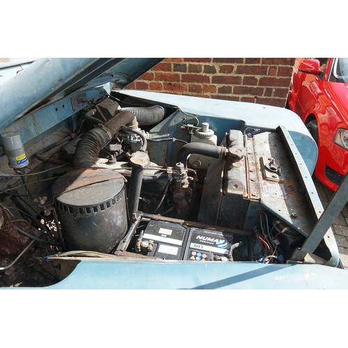 461 - A “Land-Rover Series III Hardtop” (Petrol) finished in Light Blue with a White Removable Hardtop. Th... 