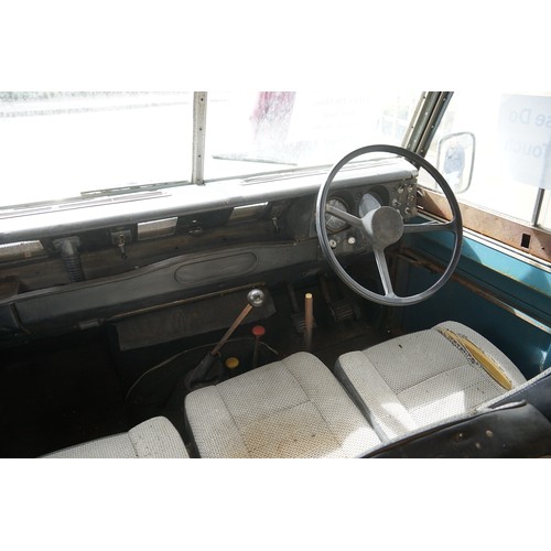 461 - A “Land-Rover Series III Hardtop” (Petrol) finished in Light Blue with a White Removable Hardtop. Th... 