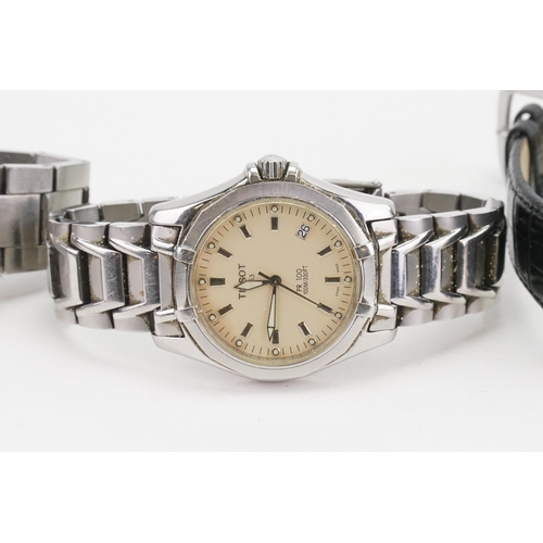 153 - A Collection of Three Vintage Gentleman's Watches to include a Seiko Stainless Steel Chronograph 100... 