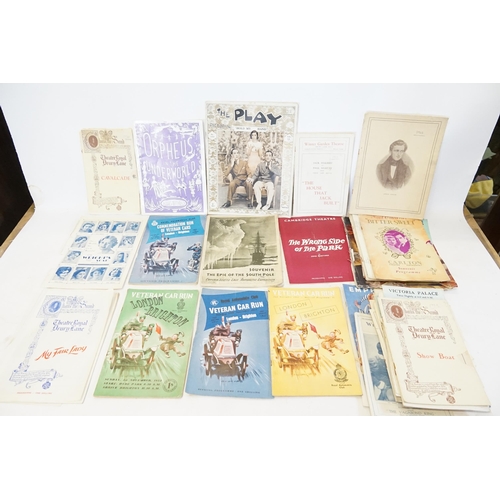 523 - A Collection of Vintage Theatre Programmes to include Stanley Lupino 