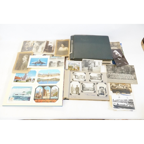 232 - A Collection of Post Cards & a Family Album to include Ciro from Tripoli, 569 GT Coy RASC, etc. Need... 