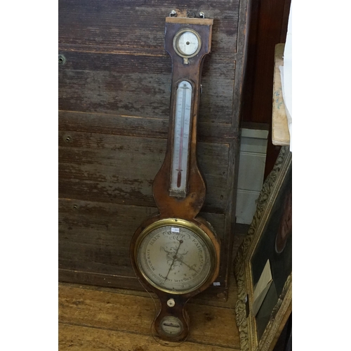 370 - A Georgian Banjo Barometer by 