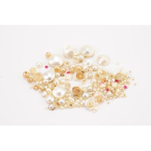 100 - Ex Collection of Mariam Jan (Merjan). A collection of various pearls, in various sizes and shapes, p... 