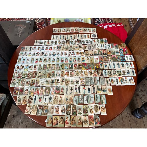 230 - A Collection of American Cigarette Cards to include Allen & Ginters, Gold Coin Chewing Tobacco, W. D... 