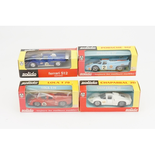 1069 - A Collection of Four Boxed Solido 1/43rd Scale models to include 153 