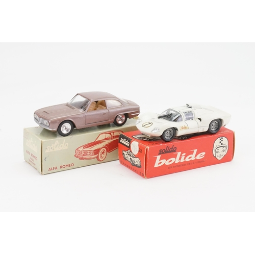 1074 - A Pair of 1960s Solido models to include No: 125 