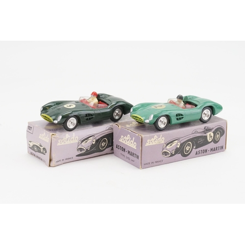 1077 - A Pair of 1960s Solido models to include No: 107 