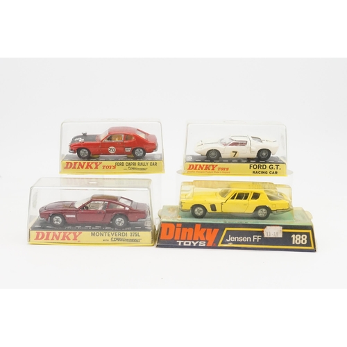 1027 - A Collection of Four late 1960s Dinky models to include 215 