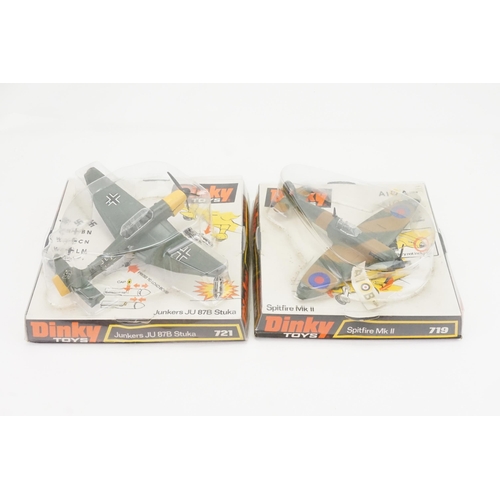 1028 - Two 1970s Dinky Boxed Planes to include 719 