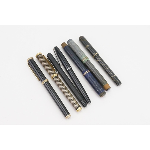 298 - A Collection of Pens to include Conway Stewart, Duofold, Metal Cased Silverline, L'Plume, etc. (7 in... 