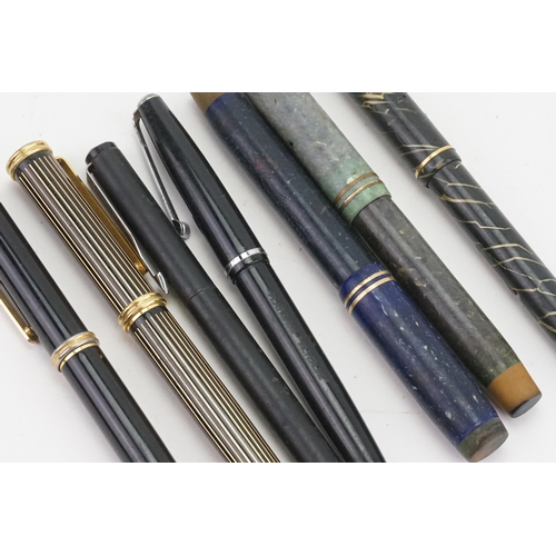 298 - A Collection of Pens to include Conway Stewart, Duofold, Metal Cased Silverline, L'Plume, etc. (7 in... 