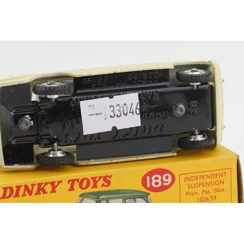 1012 - A Scarce model of a Dinky No: 189 