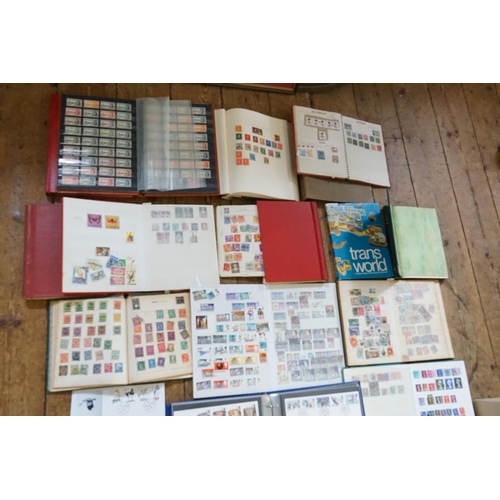 329 - A Mixed Box of Stamps & First Day Covers in Albums along with a Collection of Loose Stamps. Needs Vi... 