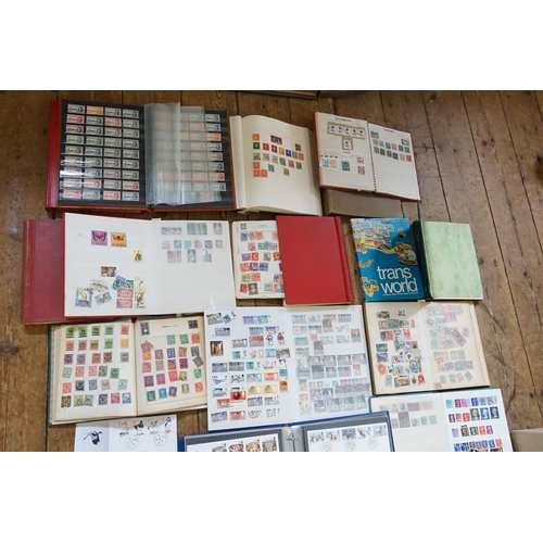 329 - A Mixed Box of Stamps & First Day Covers in Albums along with a Collection of Loose Stamps. Needs Vi... 