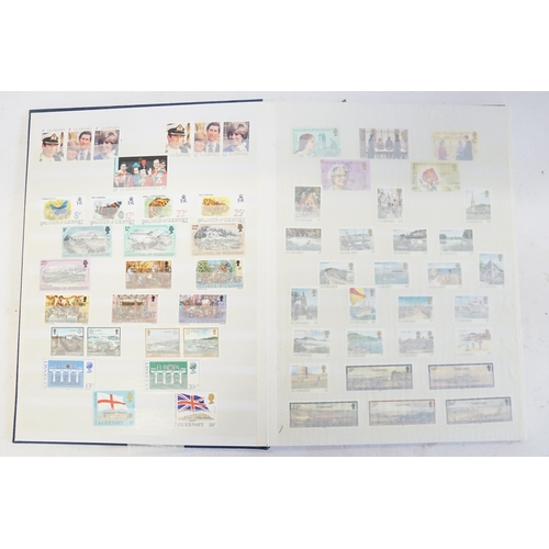 339 - An Album of Channel Islands Stamps along with other World Stamps from a Collector.