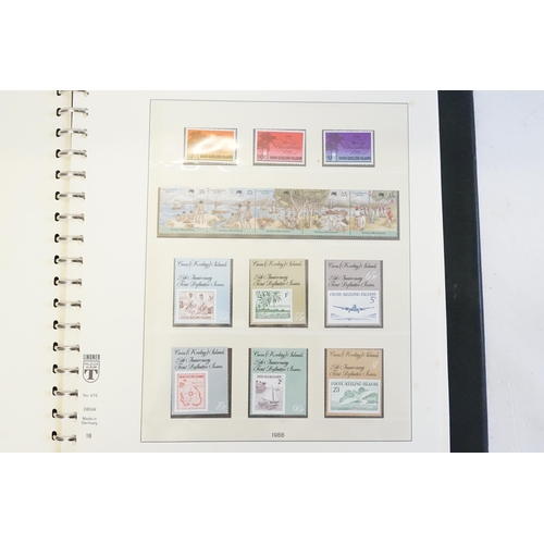 340 - A Stamp Album containing Cocos Islands Stamps from a Collector.