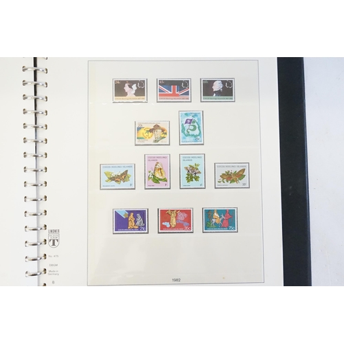 340 - A Stamp Album containing Cocos Islands Stamps from a Collector.