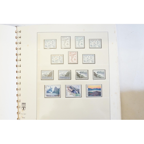 341 - A Stamp Album containing Christmas Islands, Foroyar Islands, etc from a Collector, Mostly All Mint. ... 