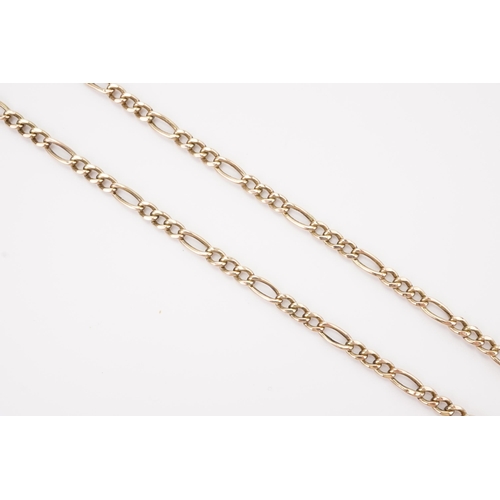 200 - A 9ct gold chain. Weight 6.1g. Length 54cm.