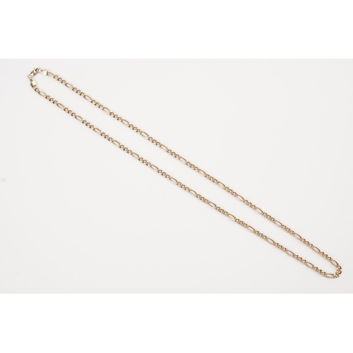 200 - A 9ct gold chain. Weight 6.1g. Length 54cm.