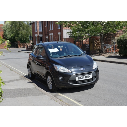 569 - A 2014 “Ford KA ZTEC 1.2 Petrol 3 Door Hatchback