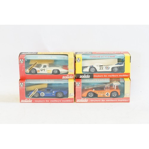 1072 - A Collection of Four Boxed Solido 1/43rd Scale models to include 174 