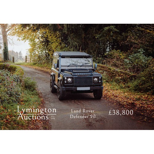 626 - This is a 2015/15 Land Rover Defender 90XS finished in Black with Black Leather. Specification inclu... 