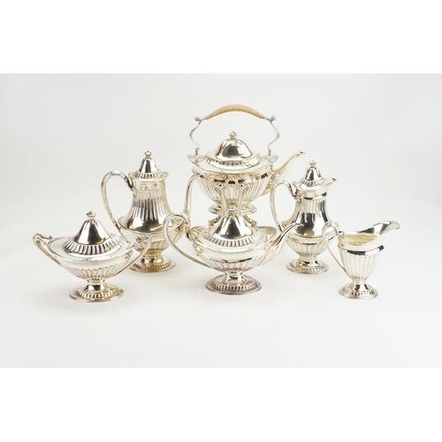 46 - A Six Piece Tiffany and Co Sterling Silver Tea & Coffee Set. The Set was designed between 1894-1895 ... 