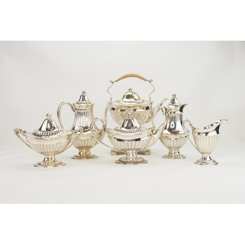 46 - A Six Piece Tiffany and Co Sterling Silver Tea & Coffee Set. The Set was designed between 1894-1895 ... 