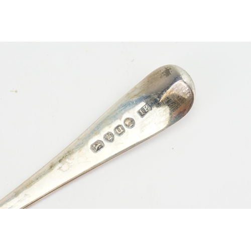 10 - A 1795 Georgian Silver Fruit Spoon by IB. Weight 46.6g.