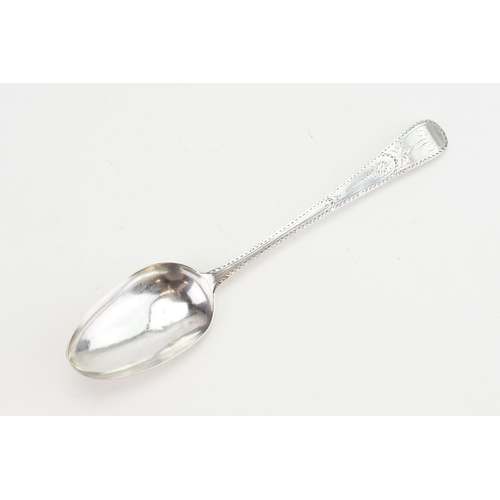 48 - A 1784 Georgian Silver Serving Spoon. Maker GG?. Weight 54g