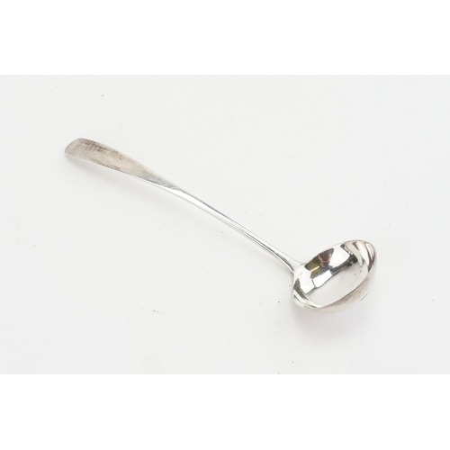 74 - A 1806 George III Edinburgh John Zeigler Georgian Silver ladle. Weight 21g.