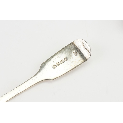 80 - A Set of Six Silver circa 1845 Teaspoons by 