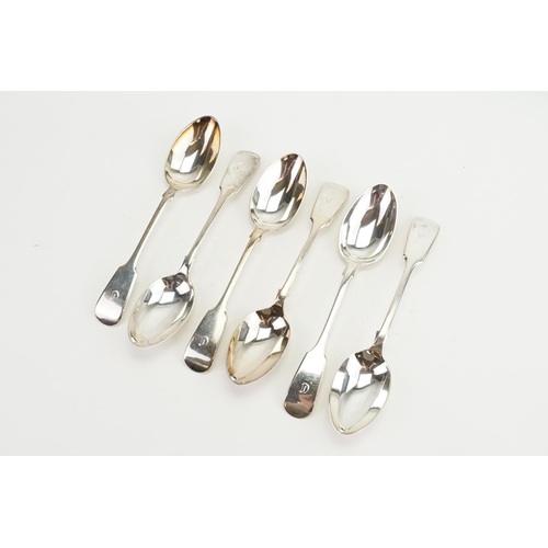 81 - A Set of Six Silver 1907 Sheffield Spoons by 