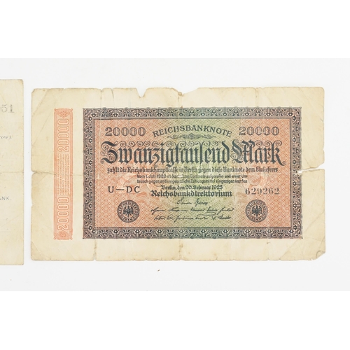 248 - A South African Mafeking Siege three shillings January 1900 bank note voucher. Serial A3051. A Germa... 