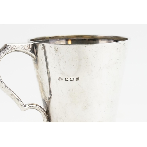 95 - A 1942 Silver Christening Mug by 