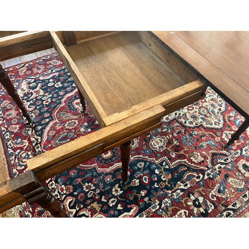 491 - A Regency Mahogany Pull Out Extending Campaign Table after a design to John McLean (?) fitted with t... 