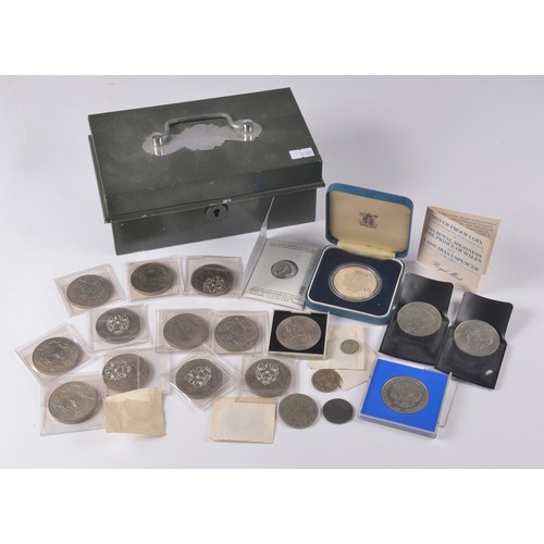 239 - A Collection of Coins to include a Silver Proof Coin 