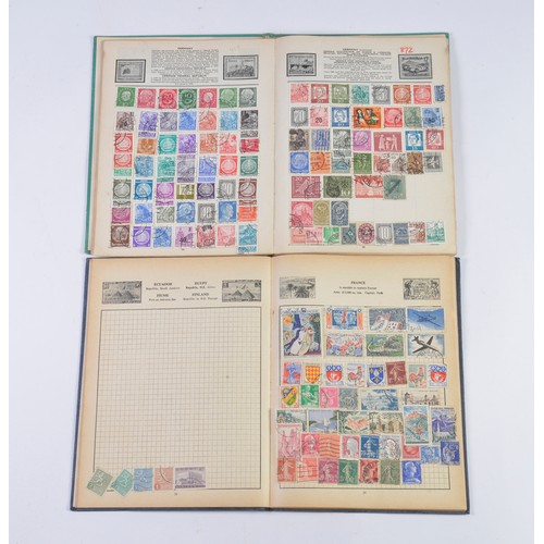 257 - A Champion Stamp Album containing Pakistan, Italy, France, Nicaragua, Lebanon, Germany, etc. And one... 