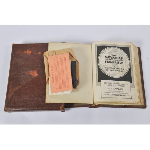 258 - A Movaleaf Stamp Album containing a Collection of Stamps to inclde New Zealand, Great Britain, Canad... 