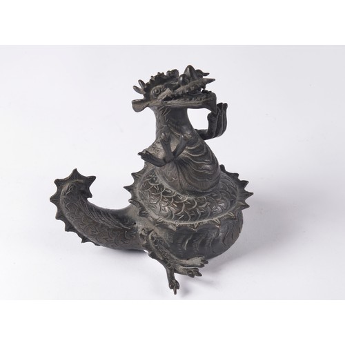 319 - A Chinese Bronze Study of the 