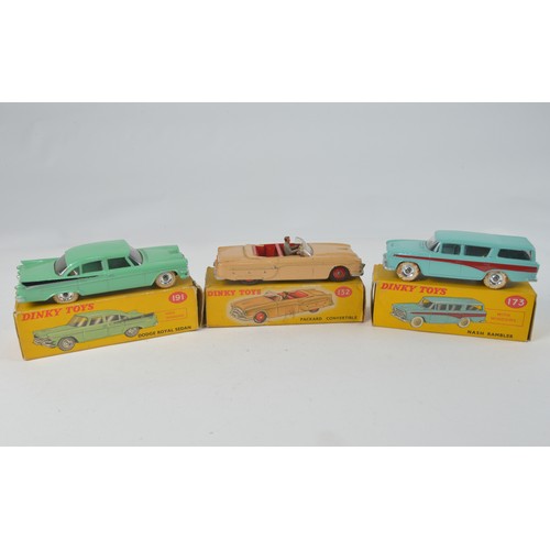 902 - A Collection of Three 1950s Boxed Dinky models to include 191 - 