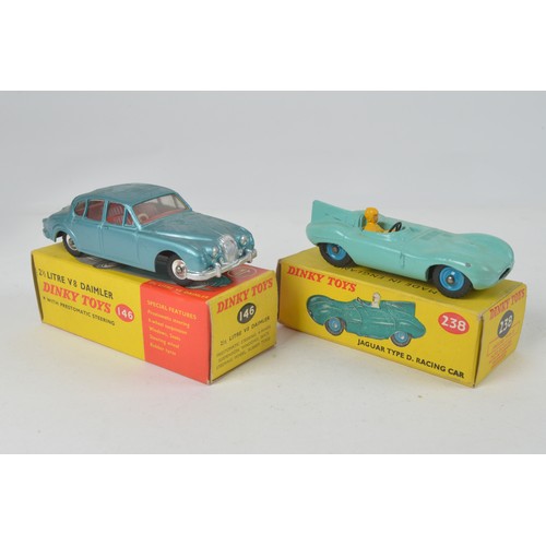 923 - Two 1960s Original Boxed Dinky models to include No: 238 