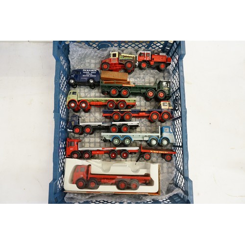 955 - A Collection of 11 Unboxed Corgi Classic Trucks & Vans in Near Mint Original Condition.